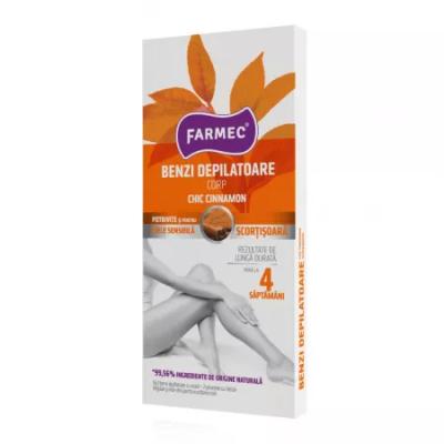 Farmec Benzi Depilatoare 16Buc/Set Chic Scortisoara Piele Sensibila