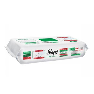 SLEEPY Lavete umede 4XL EASY CLEAN 50Buc/set White Soap