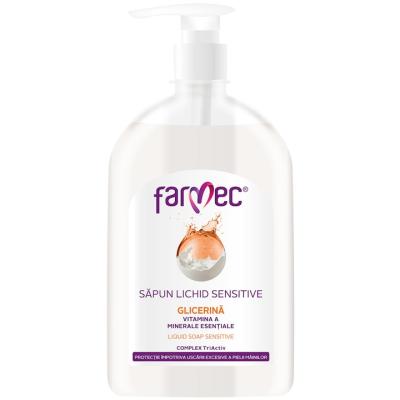 Farmec Sapun Lichid 500ml Sensitive Glicerina