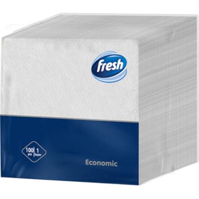 Fresh Economic Servetele Masa 33X33Cm 100Buc/set White