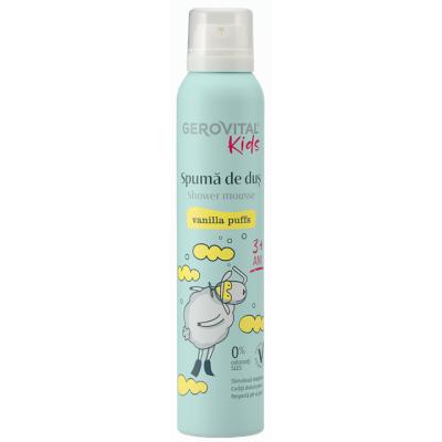 Gerovital Kids Spuma Dus Copii 200ml Vanilla Puffs