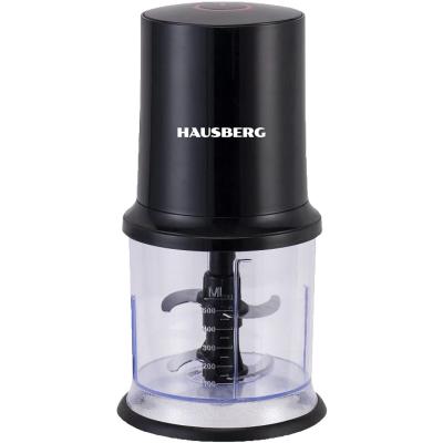 Hausberg Chopper Tocator Multifunctional, Bol Plastic, 400W, 500 ml, HB-4502NG