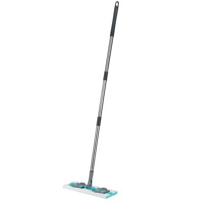MACROMAX Mop plat cu cap rotativ pentru Curățarea Podelei Uscata&amp;Umeda