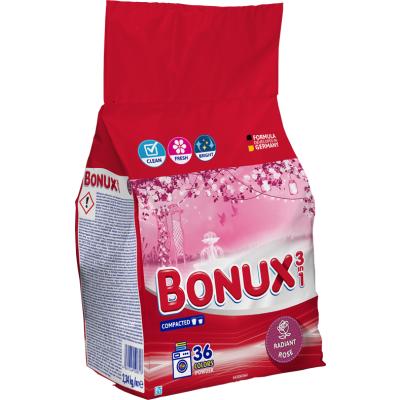 Bonux Detergent Automat 2.34Kg Radiant Rose 3in1