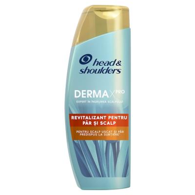 Head Shoulders Sampon anti-matreata 300ml Derma X Pro Revitalizant pentru scalp uscat