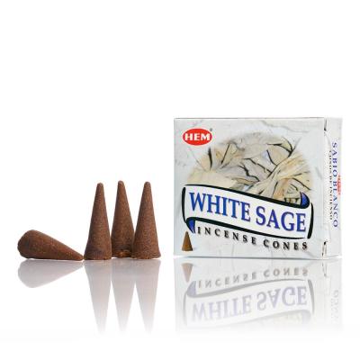 Conuri Parfumate 10Buc/Set White Sage