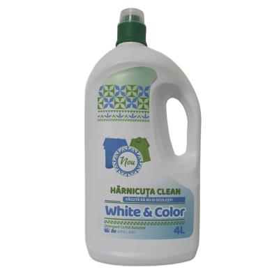 Harnicuta Detergent Lichid Gel Concentrat 4L White &amp; Color 80 spalari