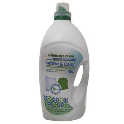 Harnicuta Detergent Lichid Gel Concentrat 6L White &amp; Color 120 spalari
