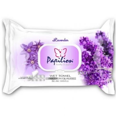 Papilion Servetele Umede 100Buc/Set Lavanda