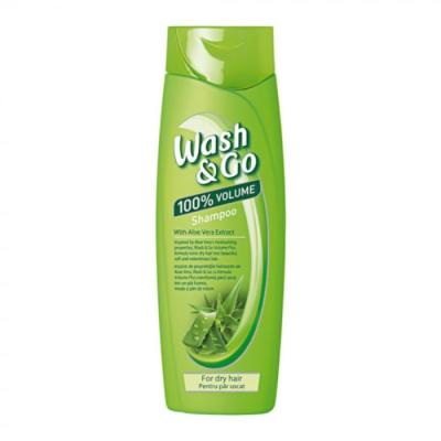 Wash&amp;Go Sampon 180 ml Aloe Vera