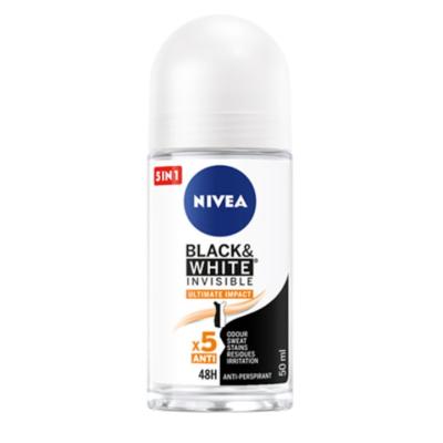Nivea Deodorant antiperspirant roll-on 50ml Black&amp;White Ultimate Impact