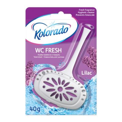 Kolorado Odorizant WC cu suport 40g Liliac