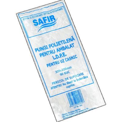 Safir Punga Alimentara 20x30cm Pentru congelator 1KG 90 Buc/Set