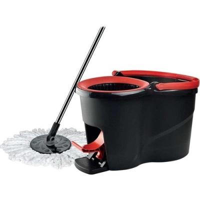 Proff Set Mop Rotativ si galeata 14L cu pedala Turbo