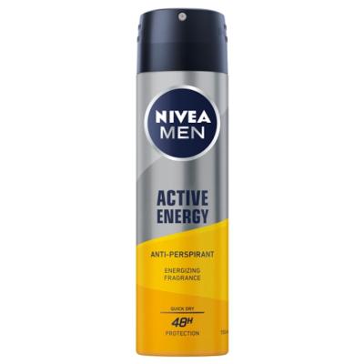 Nivea Deodorant antiperspirant spray Men 150ml Active Energy