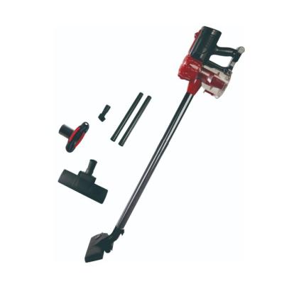 Rosberg Aspirator Vertical 2in1, 600W, 800 ml, filtru HEPA, sistem ciclonic, rosu, fara sac,mod silentios,R51001P