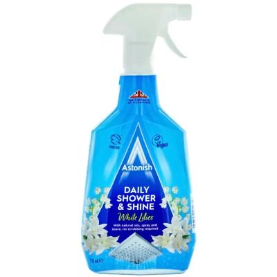 Astonish Solutie Anticalcar Baie Daily Shower&amp;Shine 750ml cu Crin Alb