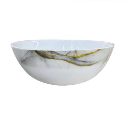 Dinova Bol Opal Alb Salata 24Cm Model Gray