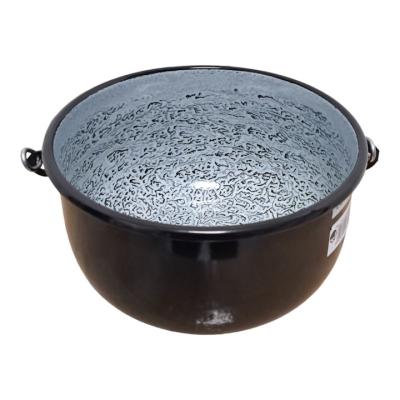 Ceaun Marmorat Negru 20cm 3.5L Calitatea 1
