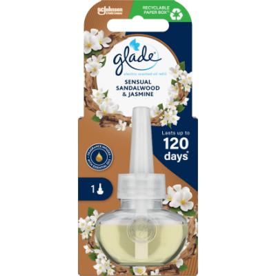 Glade Electric Rezerva Odorizant electric pentru camera 20 ml Sandalwood &amp; Jasmine