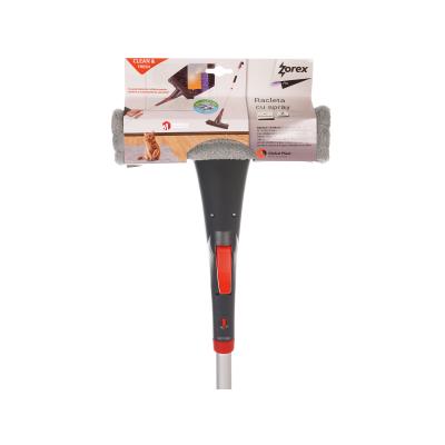 Zorex Racleta cu Spray Pulverizator cu laveta microfibra si coada lunga 133cm