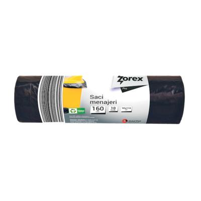 Zorex Saci Menaj 160L 10Buc/Set Negru