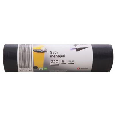 Zorex Saci Menaj 320L 10Buc/Set Negru