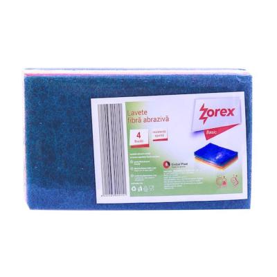 Zorex Laveta Fibra Abraziva 4Buc/Set