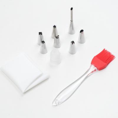 Poche Punga Ornat Crema 23x16.5cm+Accesorii+Pensula silicon A13415