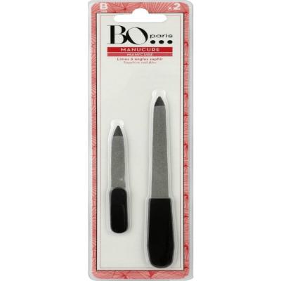 BO PARIS Pila Unghii cu safir 2buc/set