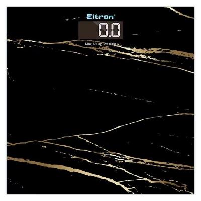 Eltron Cantar Electronic, 180 kg, 30x30cm, Afisaj LCD, Termometru digital EL9216