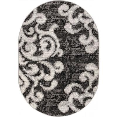 Covor Modern, Cappuccino 16028, Oval, 60x110 cm, 1700 gr/mp