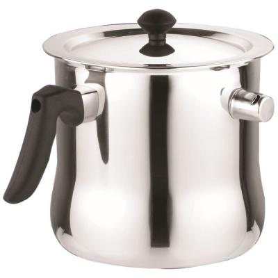 Bohmann Oala Inox Lapte cu cacu capac+fluier 3L BH 1008-30 
