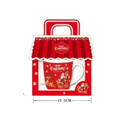 Decoratiune Cana Craciun 300ml Ambalata in Cutie Cadou SD70056