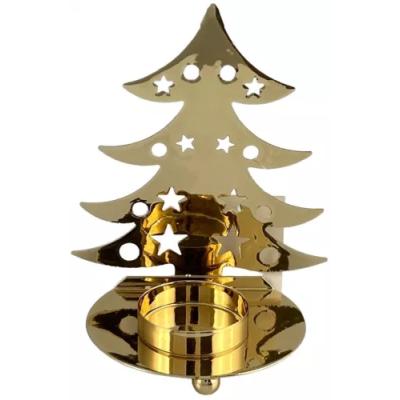 Decoratiune Craciun Suport Lumanare ​​​​​​​Metalic 9x12cm SD00162