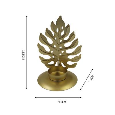 Decoratiune Craciun Suport Lumanare Metalic 9.5x13.5cm SD00262