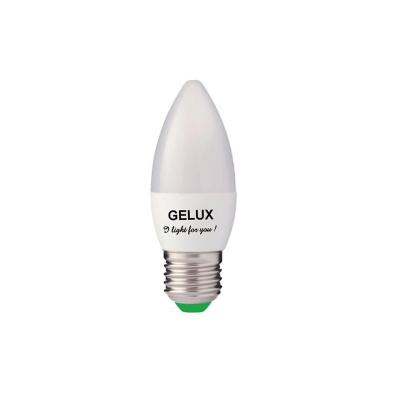 Gelux Bec Led ecoled, lumanare, lumina calda 5W E14 2700K