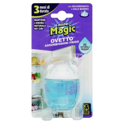 Mister Magic Odorizant frigider 40g cu Bicarbonat si Sare Marina