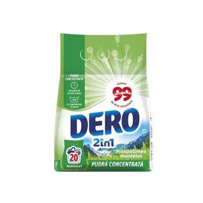 Dero 2in1 Detergent Automat 1,5Kg Roua Muntelui
