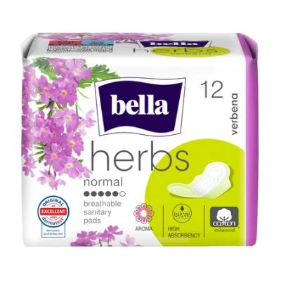 Bella Absorbante Igienice Normal 12 Buc/Set Herbs Verbena