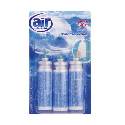 Air Menline Rezerva Microspray Aparat Odorizant de camera Happy 3x15ml Marine Wave