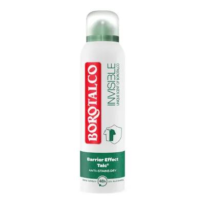 Borotalco Deodorant antiperspirant spray 150ml Invisible Talc