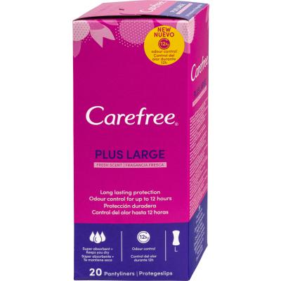 Carefree Absorbante Zilnice 20Buc/Set Large Fresh