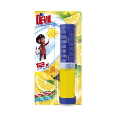 Dr Devil Odorizant Wc Seringa 12 Doze Point block 75g Lemon Fresh