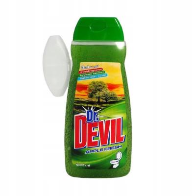 DR Devil Odorizant Wc Gel 3in1 + Cosulet Reumplere 400ml Apple Fresh