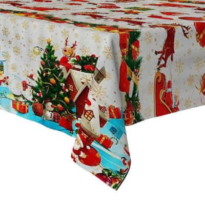 Elcadis Fata De Masa Tip Musama 90X140Cm DECOR Craciun