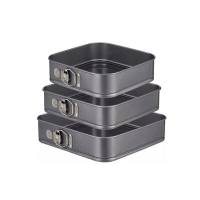 Tava Patrata Antiaderenta cu baza Detasabila 22/24/26CM 3Buc/Set