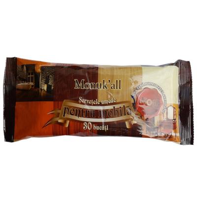 Monuk Servetele Umede Mobila 30Buc/Set