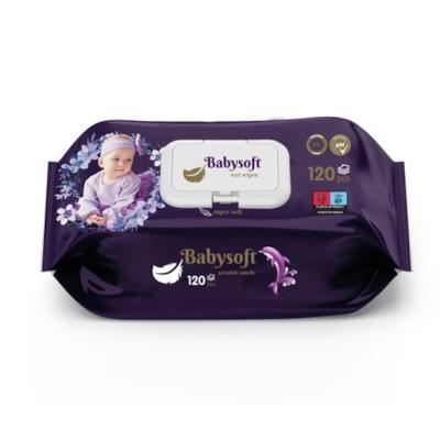 Babysoft Servetele Umede Copii 120Buc/Set SuperSoft