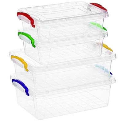 Alisan Cutie Depozitare Alimente Dreptunghiulara Transparenta cu manere si capac Criss 1.5L